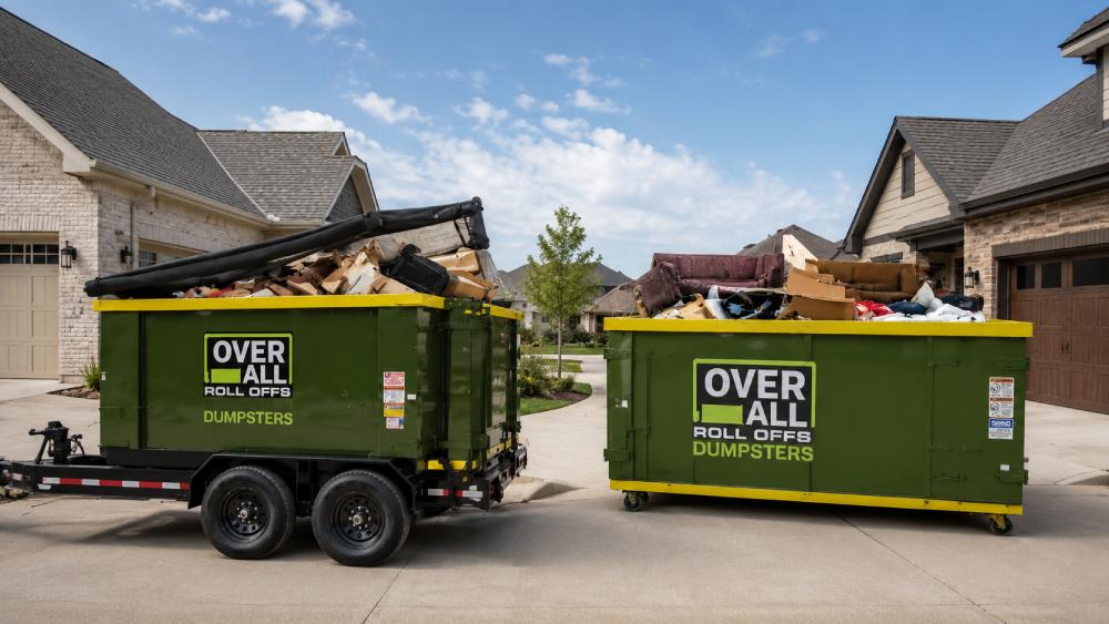 Dump Trailer vs Dumpster Rental – OKC Project Guide