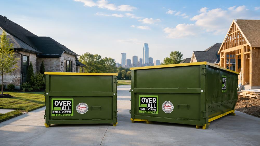 15-Yard vs 20-Yard Dumpster: Dumpster Size Renting Guide